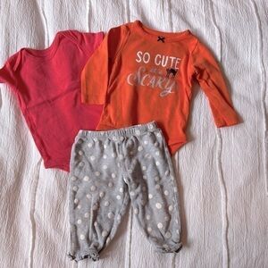 3-piece  Carter’s set. Size 6-9 months.